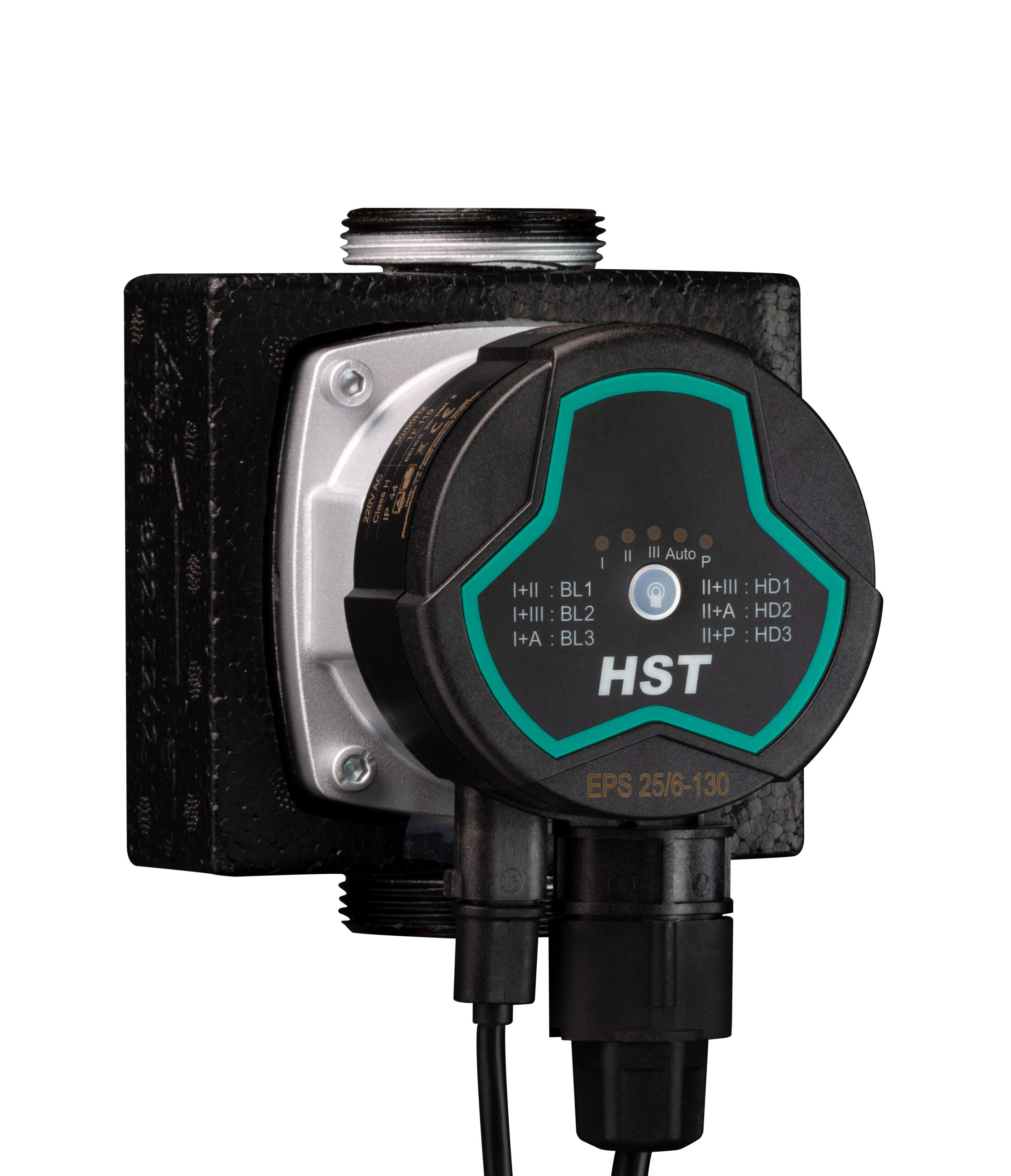 HST EPS25-6-130 <br><br> Hocheffizienz Umwälzpumpe Heizungspumpe